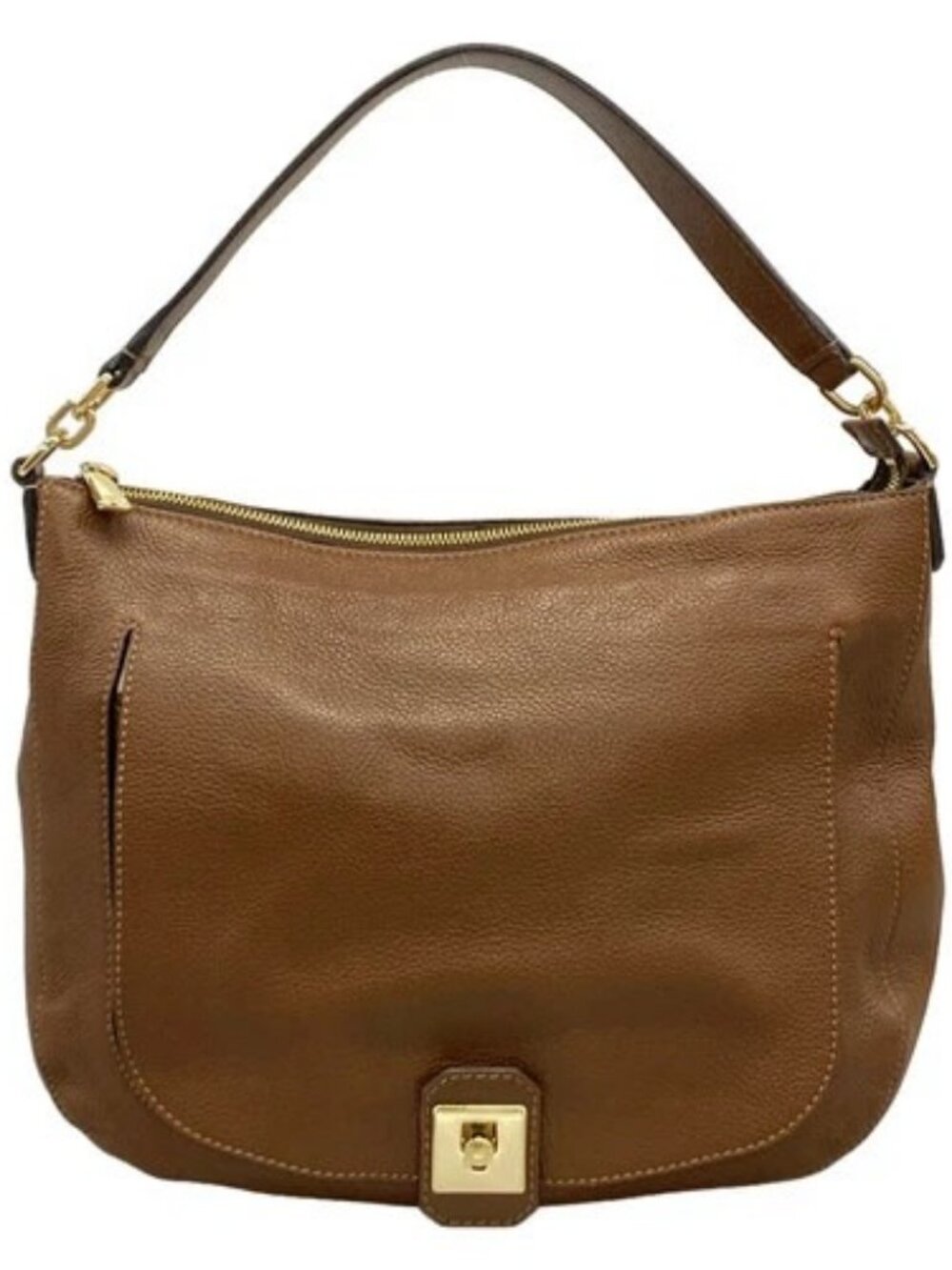 FURLA - Dark Brown Leather Handbag